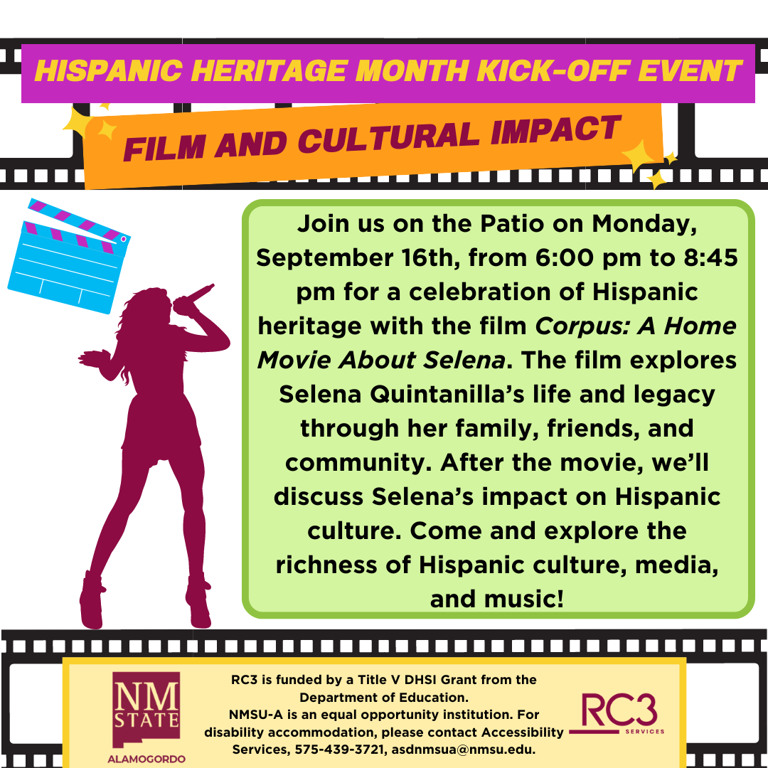 Flyer for the Film and Cultural Impact